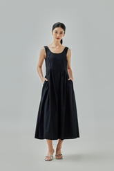 Bluebell Empire Seam A-Line Midi Dress